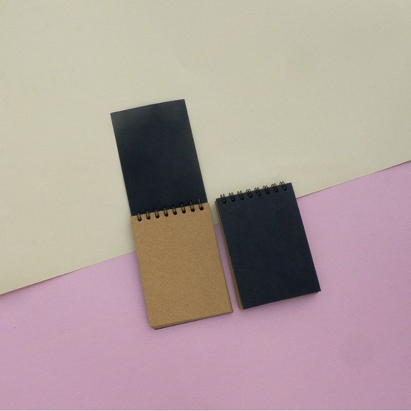 

Buku Sketsa & Jurnal Mini Brown Paper 7,5x10,5cm Spiral Atas - Berbagai Pilihan