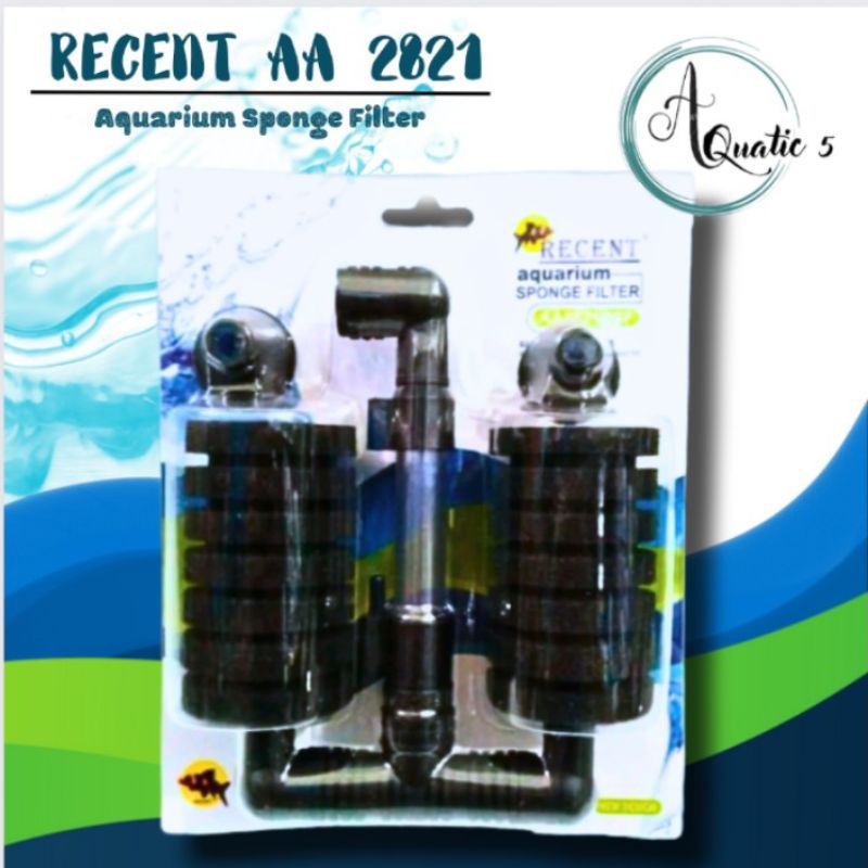 PROMO BIO SPONGE FILTER AQUARIUM RECENT AA 2821BSF