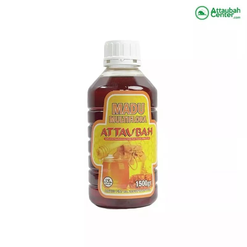 

ATTAUBAH - MADU MURNI MULTIFLORA ATTAUBAH 1500GRAM ASLI