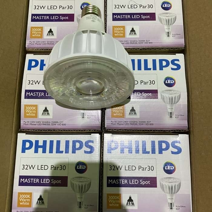 Lampu Philips Master LED PAR 30  32 Watt 3000K Warm White