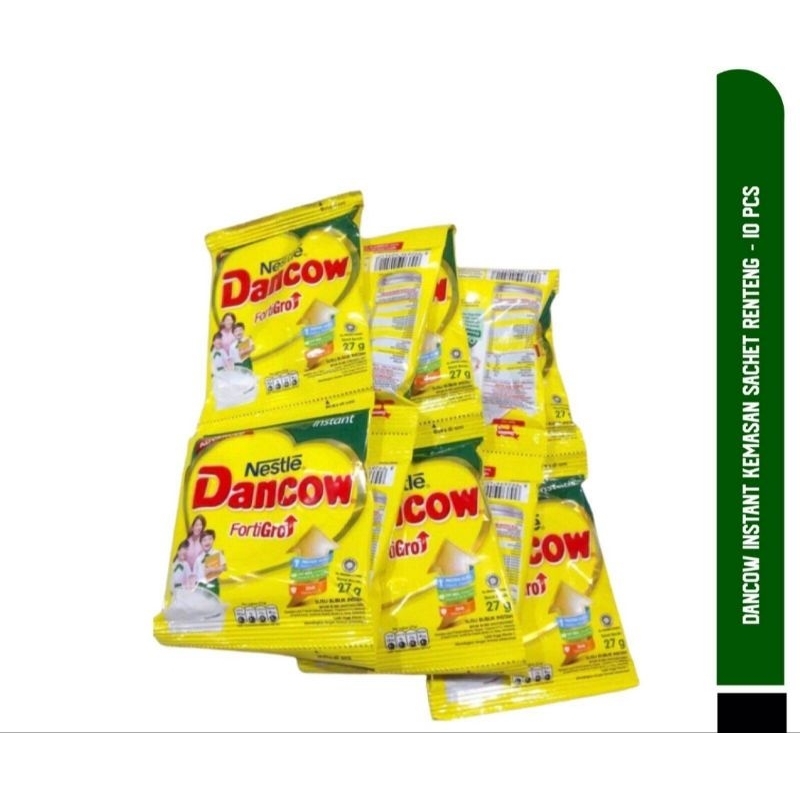 

Susu Dancow FortiGro 26gr / 38gr 1 Renceng Isi 10 Pcs