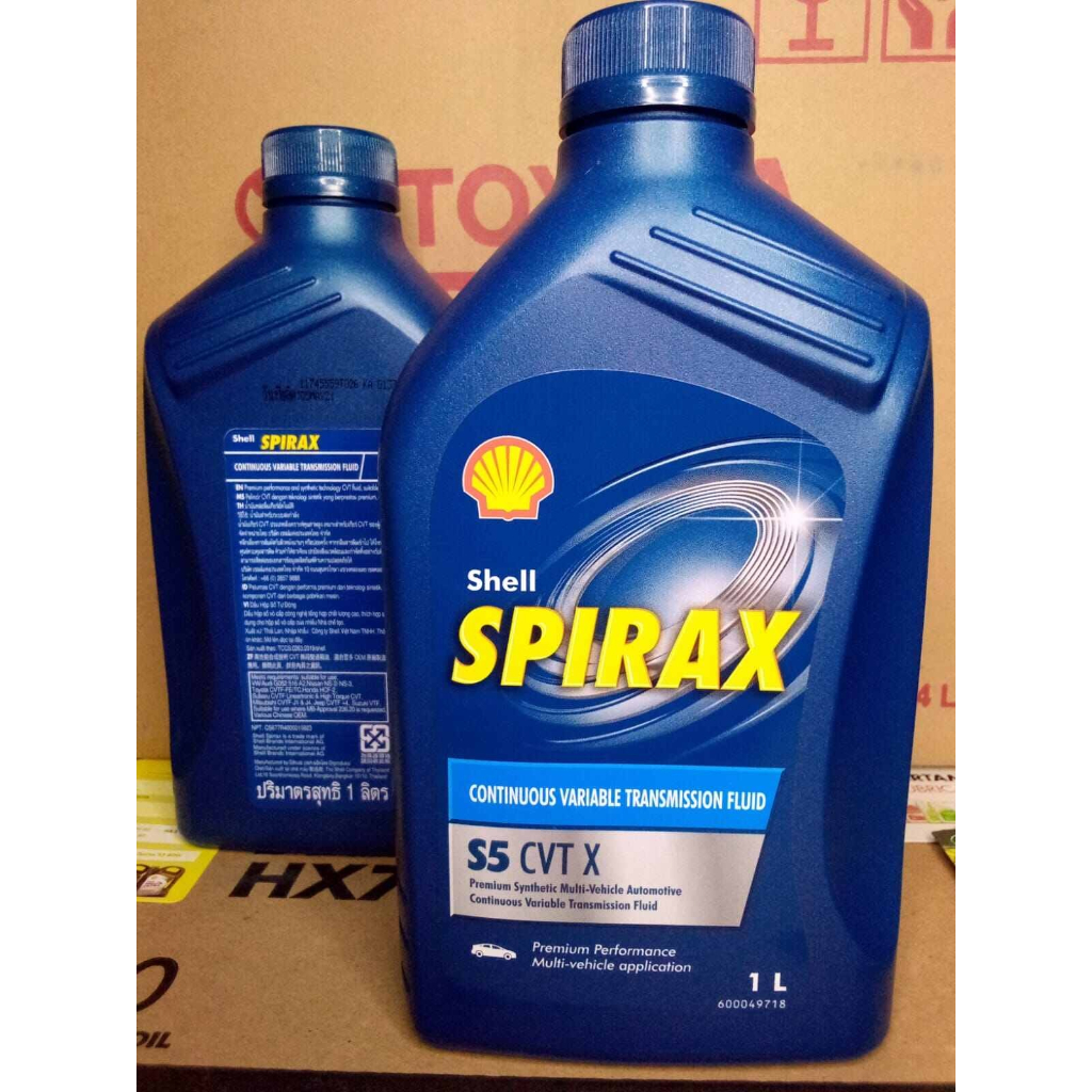 OLI SHELL SPIRAX S5 CVT X 1L - OLI TRANSMISI SPIRAX S5 CVTX SHELL