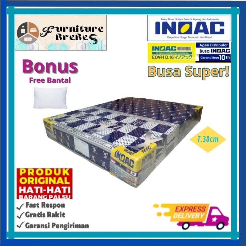 Kasur Busa Inoac Ori 160x200 / Kasur Busa Nomer 2 Tinggi 30cm Kasur Murah Tegal Cirebon Brebes Pemal
