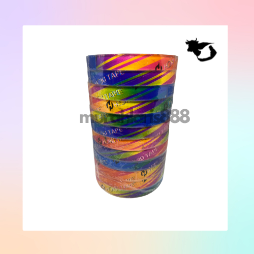 

Isolasi Bening 1/2 Inch HOKI / Selotip Kecil HOKI Tape [12 MM x 20 YARD]