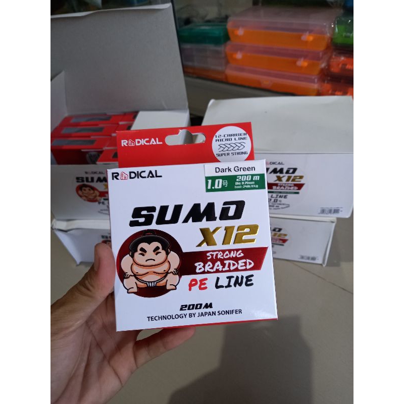 PE SUMO X12 PANJANG 200 METER