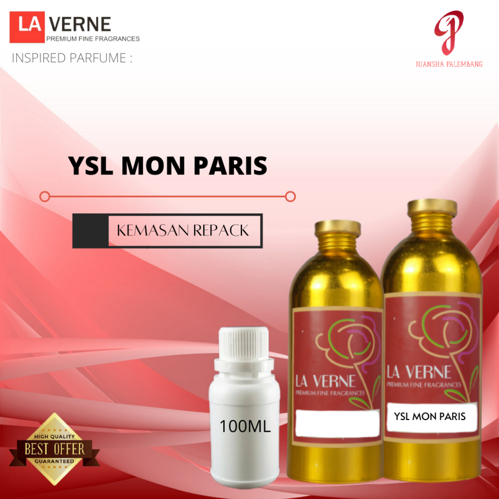 BIBIT PARFUM MURNI / M0N FL0R4L / Y$L M0N P4R1S/LAVERNE/REPACK/100ML