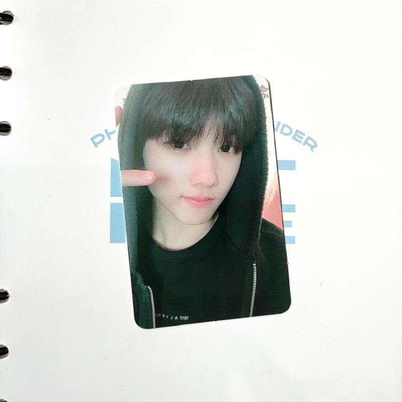 PHOTOCARD OFFICIAL NCT DREAM PARK JISUNG YIZHIYU YZY BEATBOX R2 HOODIE HITAM POCA POCAS PC PRINTILAN