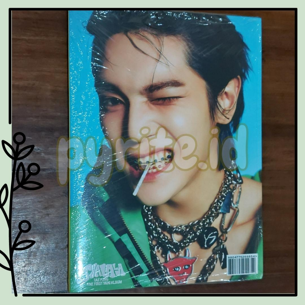[CLEARANCE SELL/UNDERPRICE] TAEYONG SHALALA - Collector Ver + Roll Poster (sealed)
