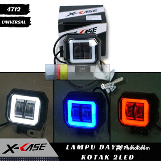 lampu tembak daymaker mini kotak 2 mata led lensa 4d 20 watt universal