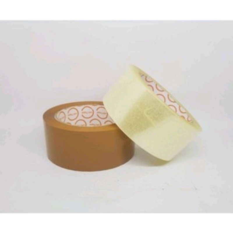 

A55 Lakban Bening Coklat Ukuran Besar Merk Coin Tape 90 Yard