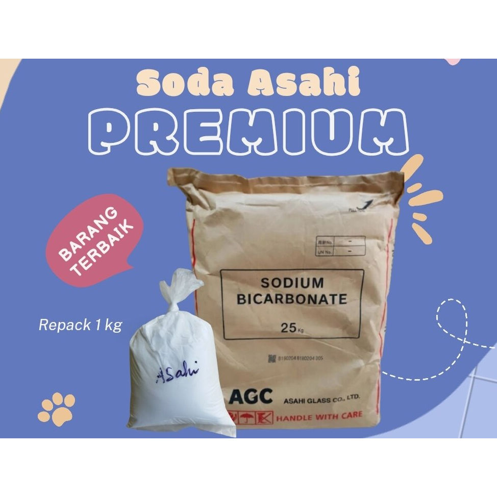 

Pengembang Kue Sodium Bicarbonate (Soda Asahi) Repack 250 Gr