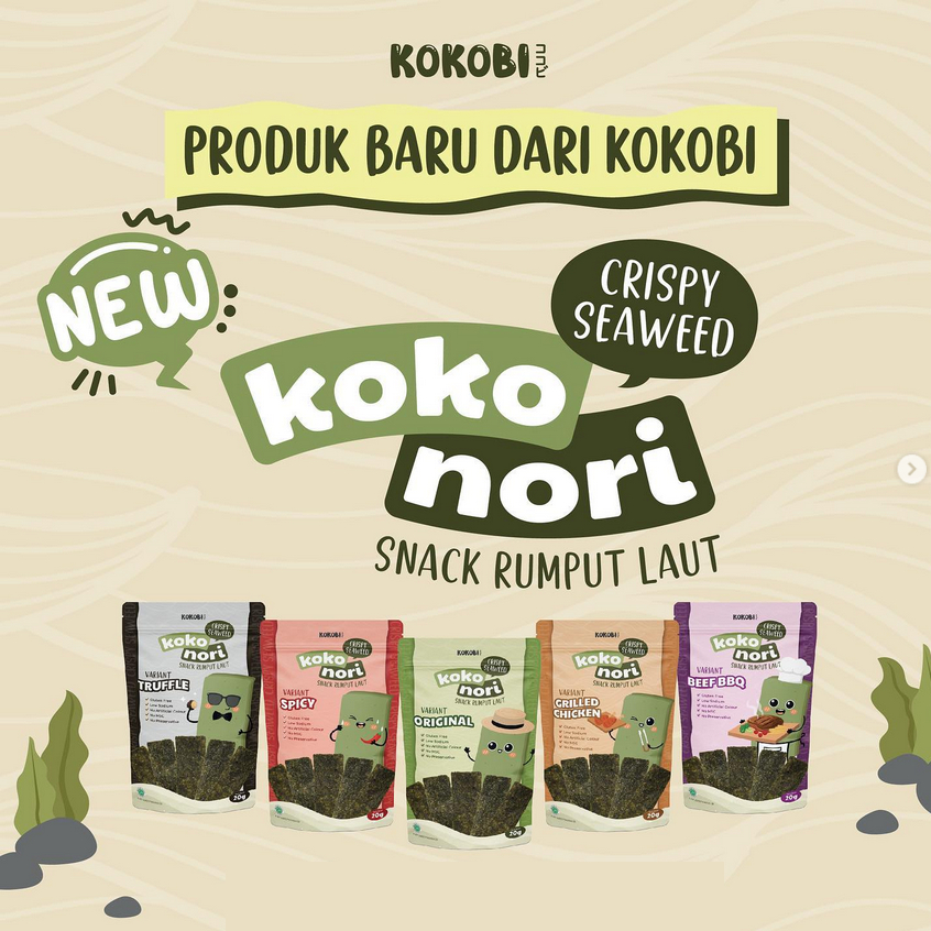 

Koko Nori Crispy Seaweed 20gr