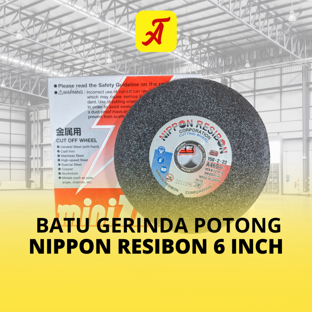 BATU GERINDA POTONG NIPPON RESIBON 6 INCH