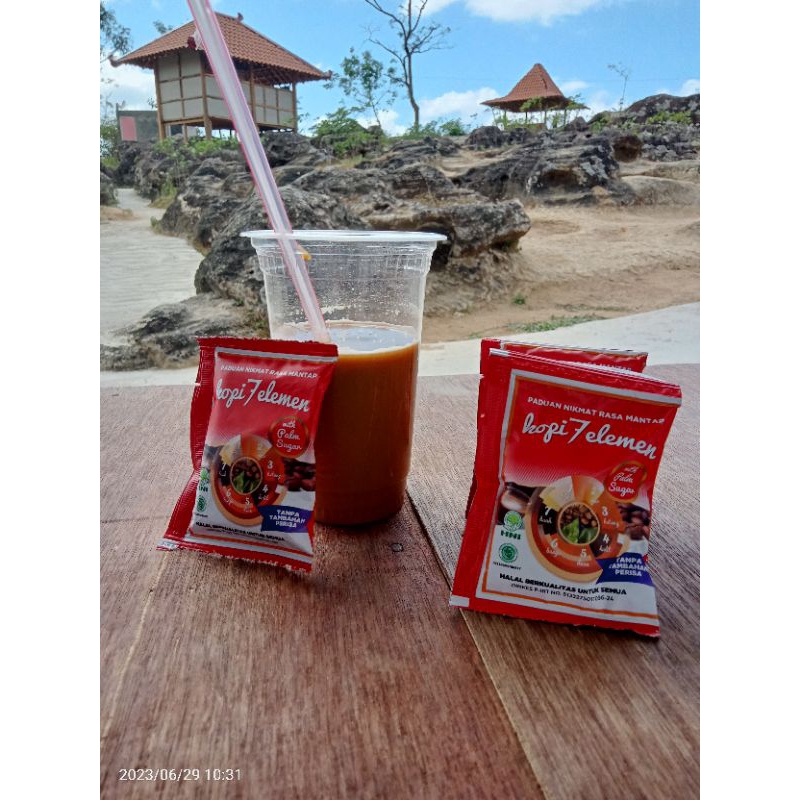 

Kopi Sevel / Kopi 7 Elemen isi 10 & 20 Sachet bisa COD