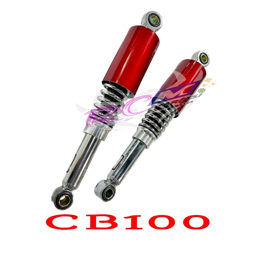 Shockbreaker belakang Cb100 Merah cg110 cb standard model skok ori