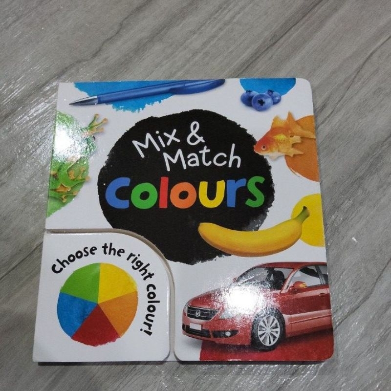 preloved mix and match colours book