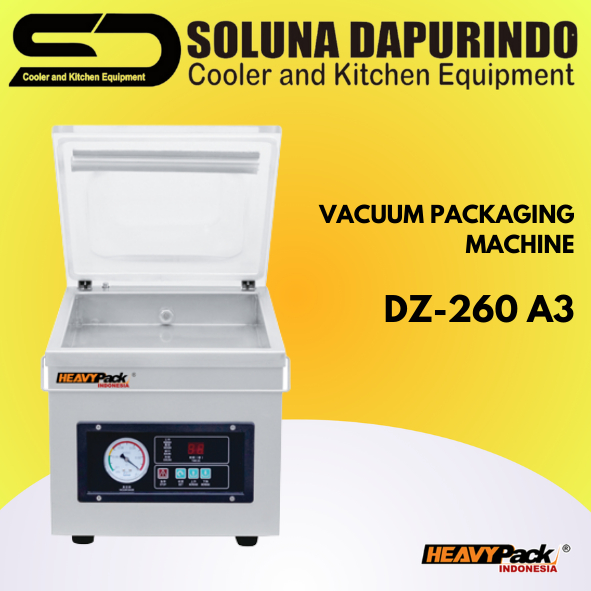 HEAVYPack VACUUM PACKAGING MACHINE DZ-260 A3 / DZ260A3 / Mesin Vacuum