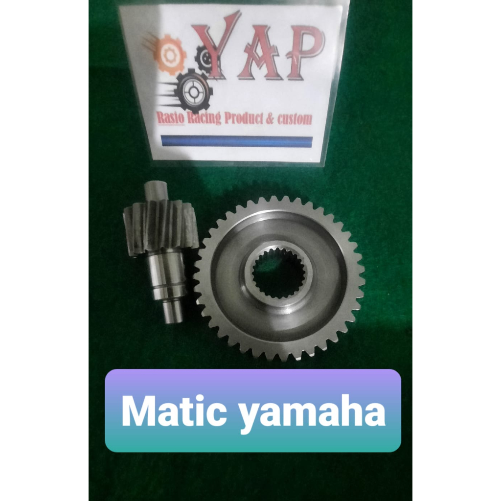 Rasio Racing/Balap yamaha mio sporty, mio j, mio m3, mio GT, soul GT, Zeon GT 125, mio S, mio Z