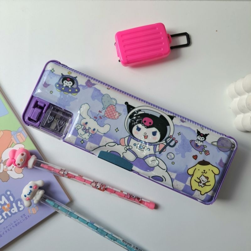 

Ay00! TEMPAT PENSIL KUROMI/CINAMORROL/MELODY/SANRIO/TEMPAT PENSIL LUCU