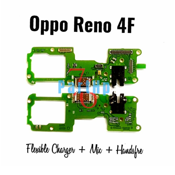 Ori papan Flexible Connector charger mic Handsfree Oppo Reno 4F