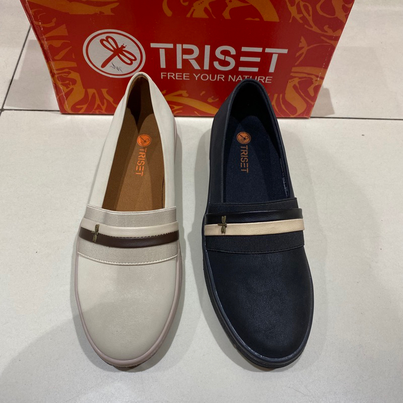 Triset sepatu flat wanita