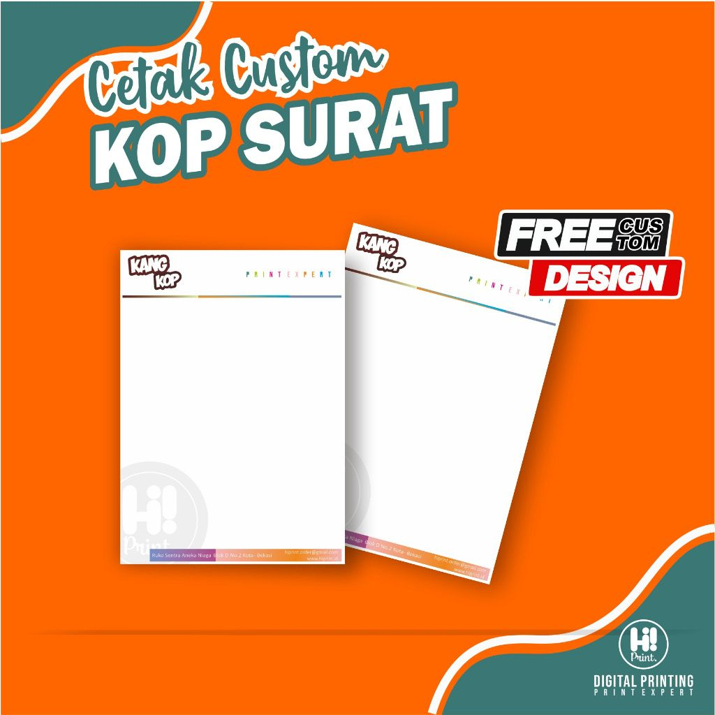 

Cetak KopSurat A4 Custom Order