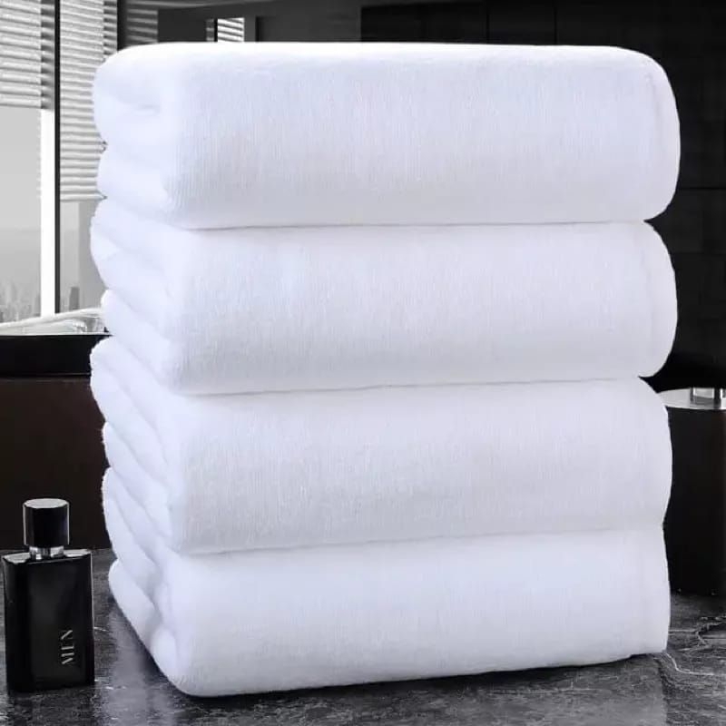 HANDUK HOTEL BINTANG 5 PREMIUM , BENANG 20S/2 COMBED COTTON FULL KATUN 550 GSM T