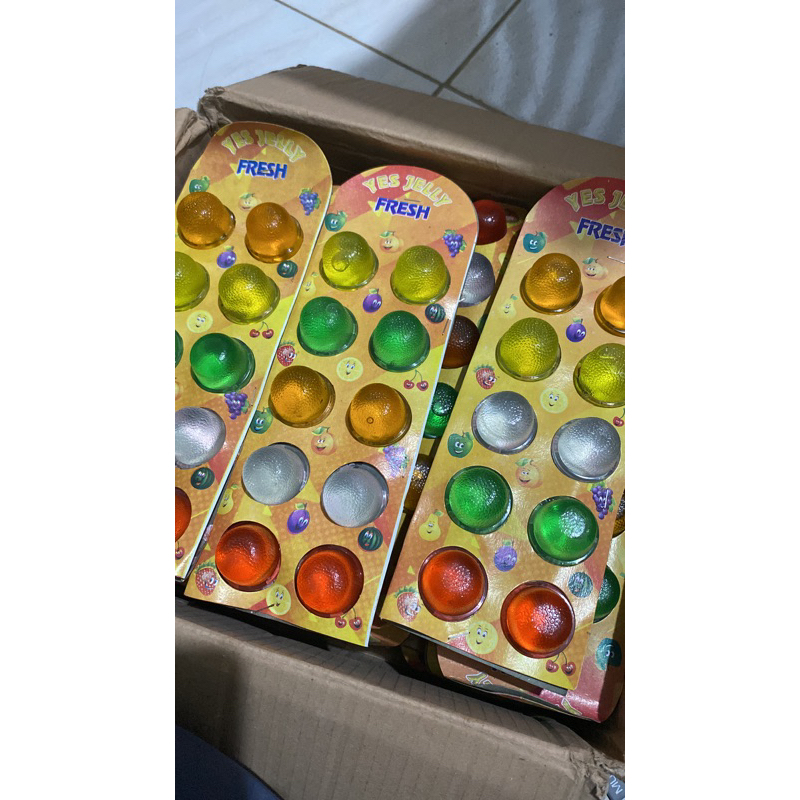 

YES JELLY LAYAR 10pcs