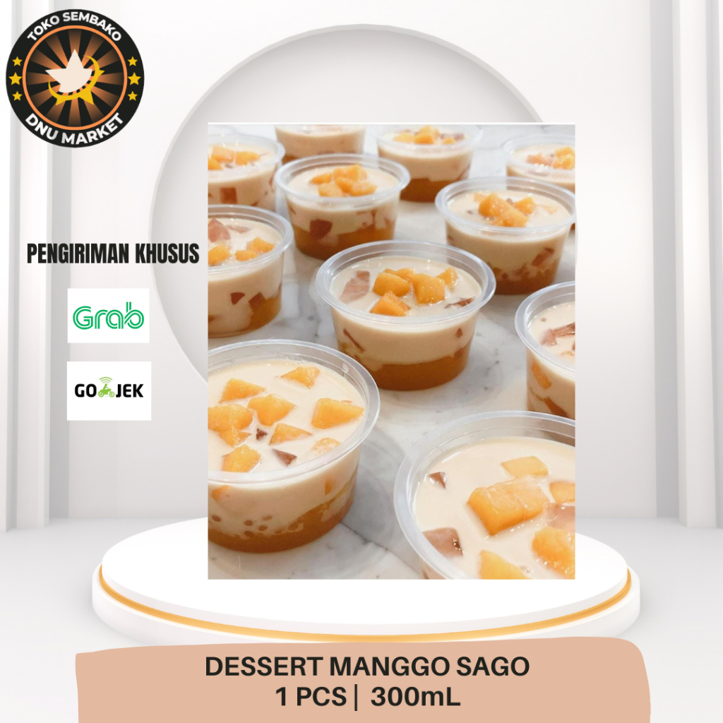 

DESSERT | MANGO SAGO | MANGGO SAGOO | 1 PCS | 300ml