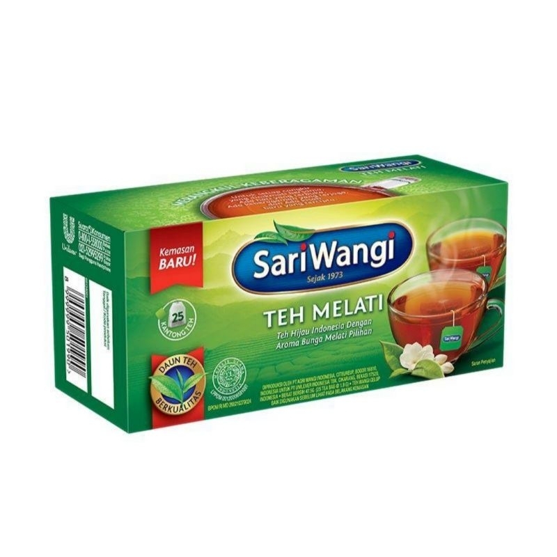 

Teh Celup Melati SARIWANGI (1.8 G-25 Pcs)