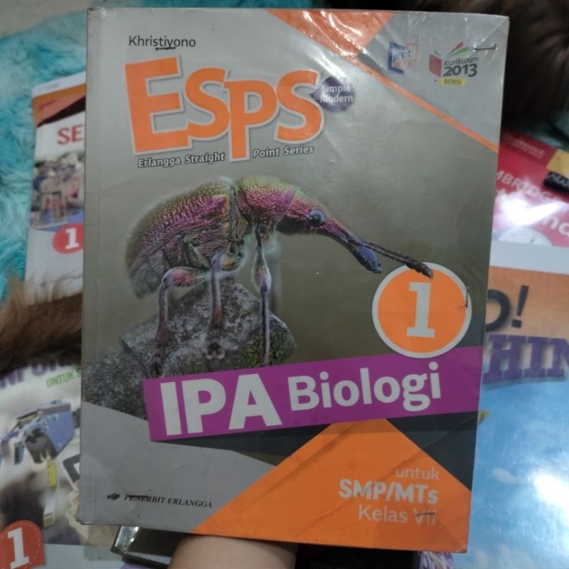 

Erlangga ESPS IPA Biologi kelas 1 SMP || buku Biologi untuk kelas 1 smp/kelas 7