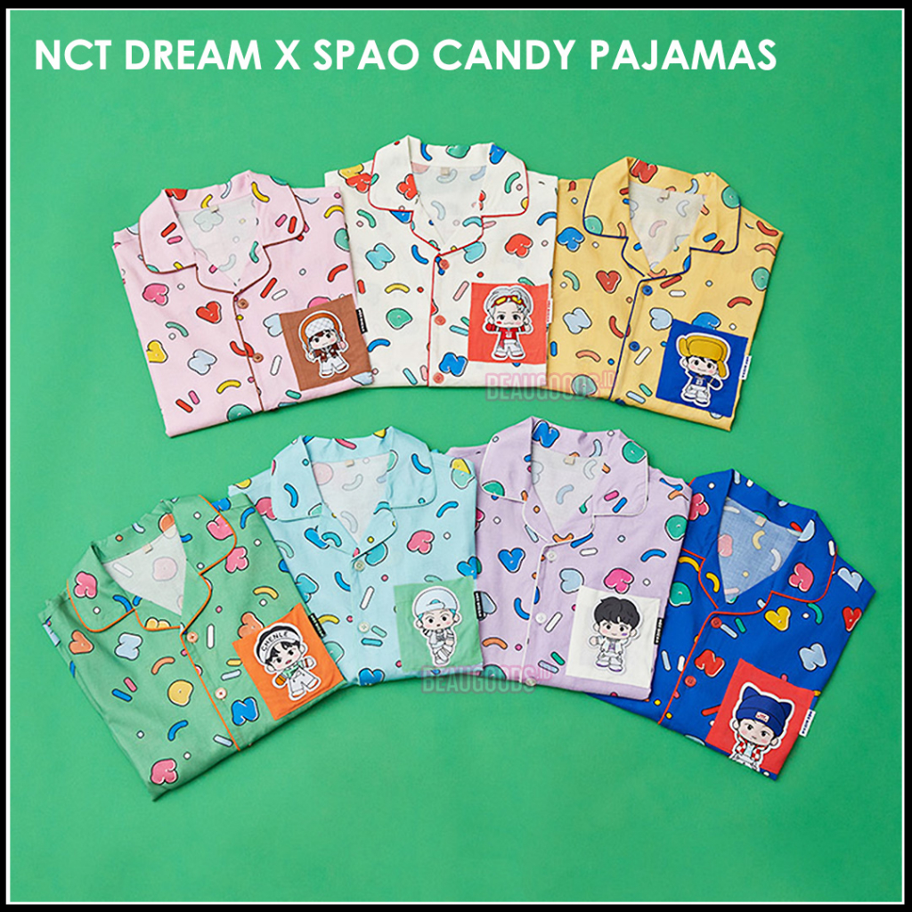 NCT DREAM X SPAO Candy Pajamas - READY STOCK - Official