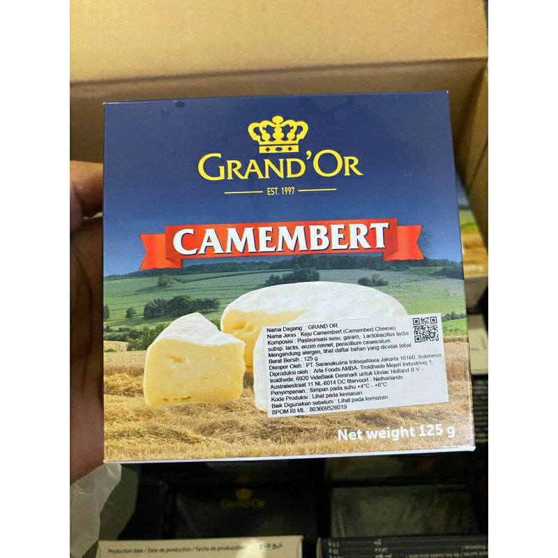 

Keju Grand'or Camembert | Keju Camembert 125 grm