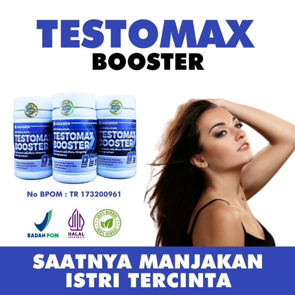 

TESTOMAX BOOSTER ISI 30 KAPSUL