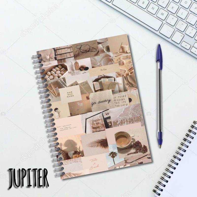 

[Whispers] Notebook a6 Jurnal book/ Buku Catatan/ Line/ Dotted/ Grid/ Polos murah