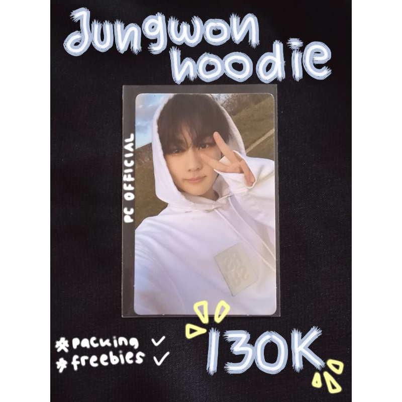 Jungwon Hoodie Enhypen Dark Blood Weverse Ver