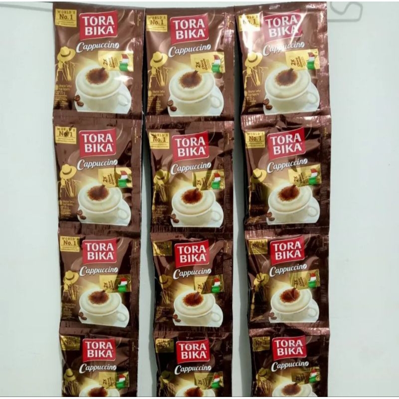 

Kopi Torabika Capuccino 1Renteng isi 10 Sachet