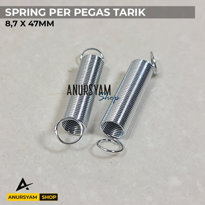 Per Pegas Tarik Ukuran Berbeda | Per Spring Pegas | Per Tarik