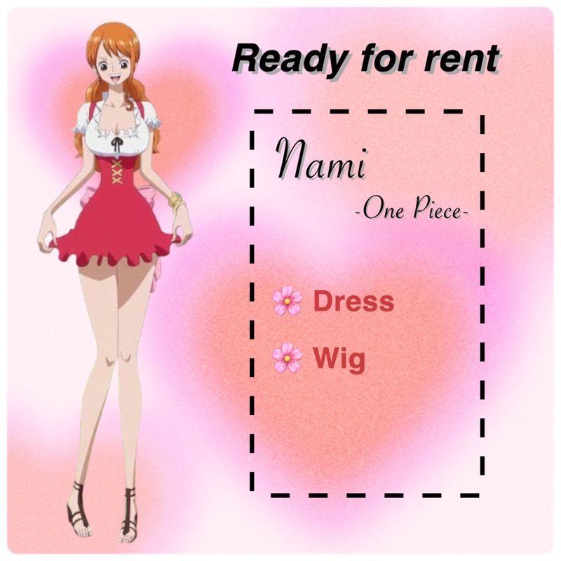 Rental Cosplay Nami One Piece