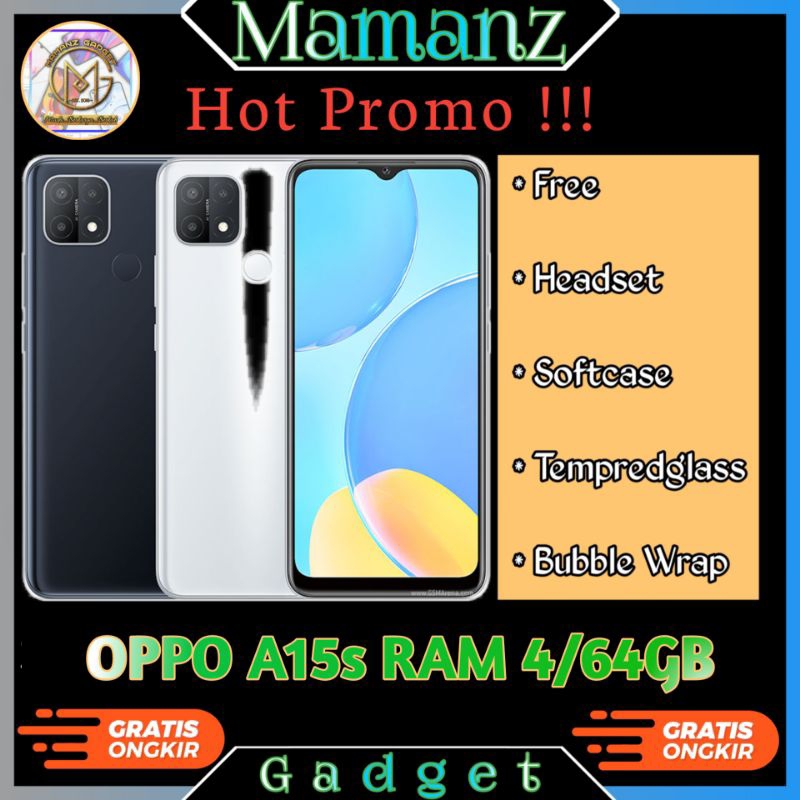 Oppo A15s Ram 4/64Gb ex Resmi murah