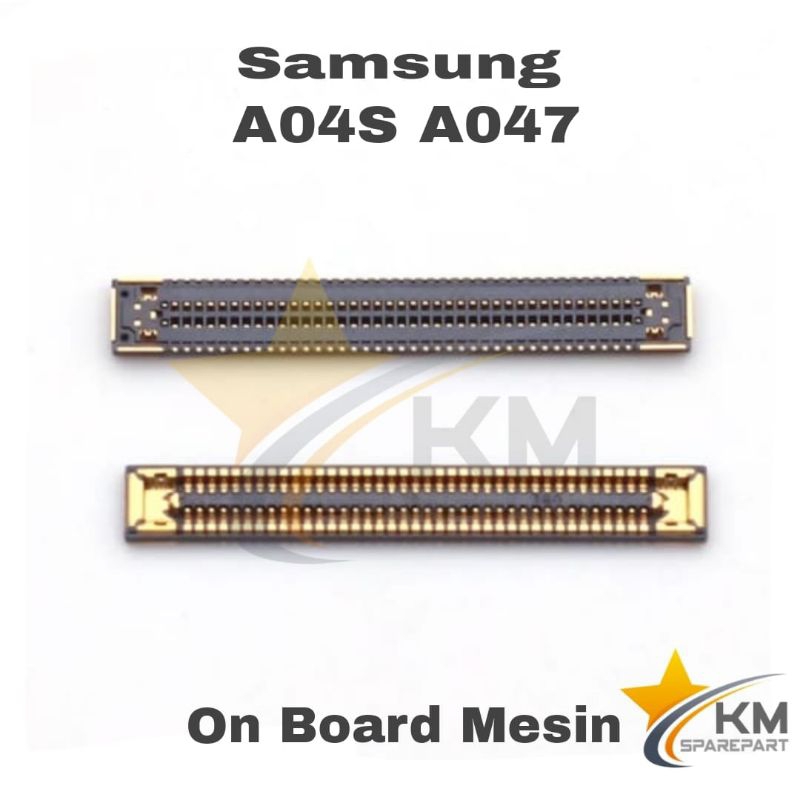 Konektor Mainboard Samsung A04S A047 Soket Connector Fpc Di Board Mesin