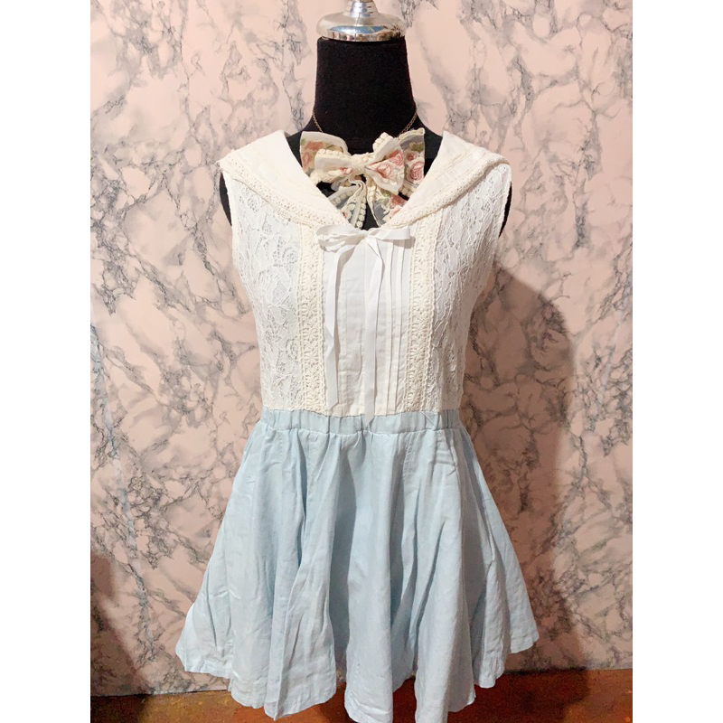 Liz Lisa Sailor Lace Mix Dress