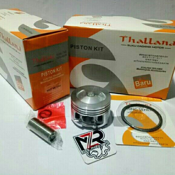 PISTON KIT/SEHER SET RING BORE UP 130 CC 53,5 MM MIO XB/YAMAHA MIO SPORTY/MIO NEW SMILE /GARNIS FINO