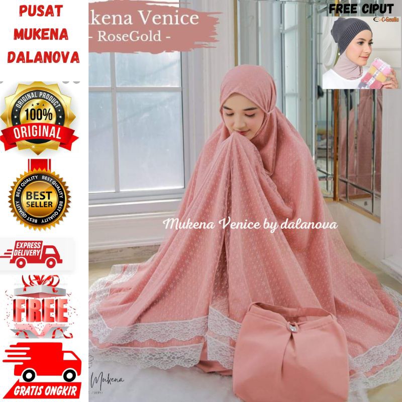 Mukena Mukenah Venice by Dalanova Mukena Terbaru Mukena Cantik Mukena premium Mukena couple ibu & an
