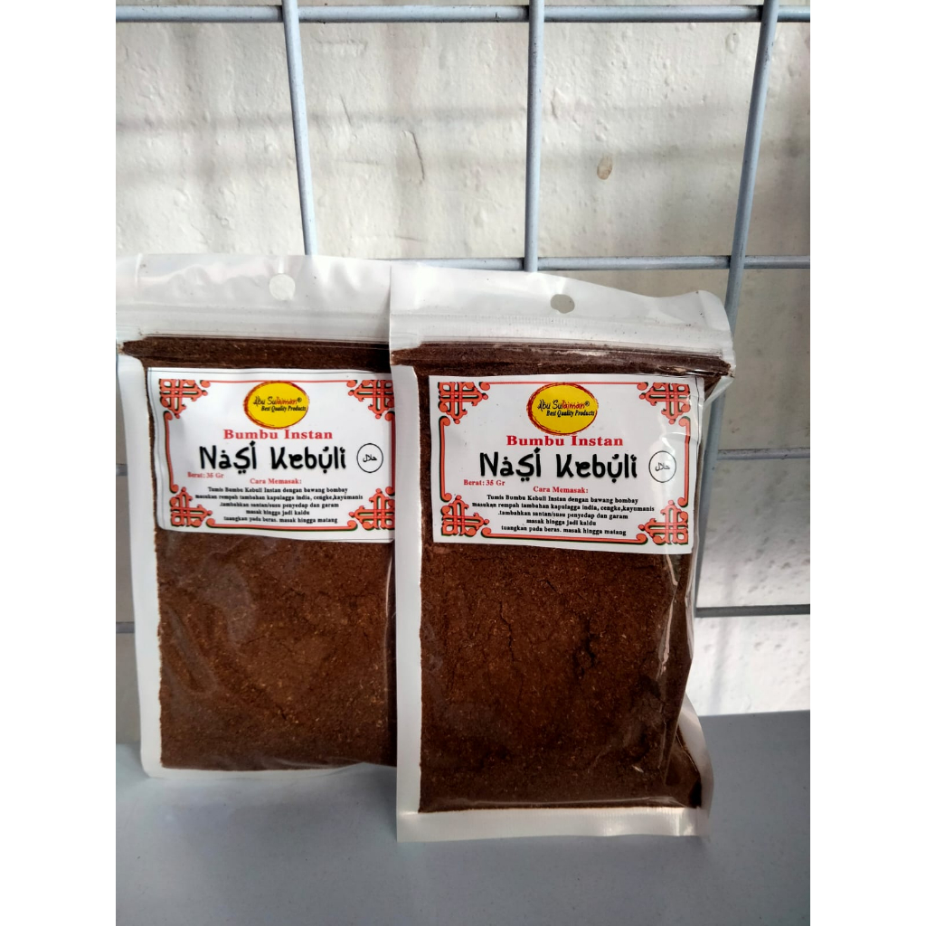 

Bumbu nasi kebuli khas Arab