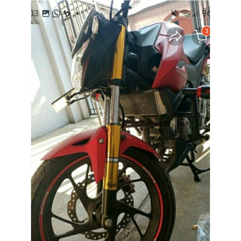 cover shock depan yamaha vixion