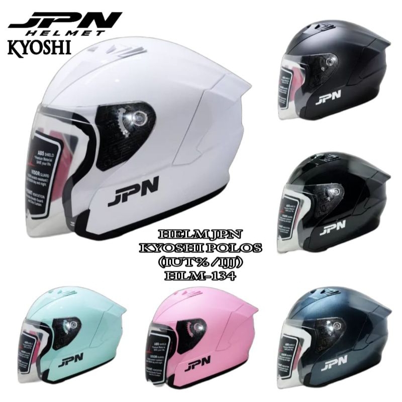 Helm Half Face JPN Kyoshi Cowok Cewek