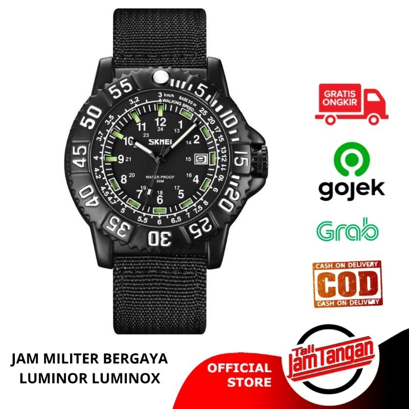 Jam Tangan Militer Bagus Untuk Tentara Pria Polisi Luminor SKMEI