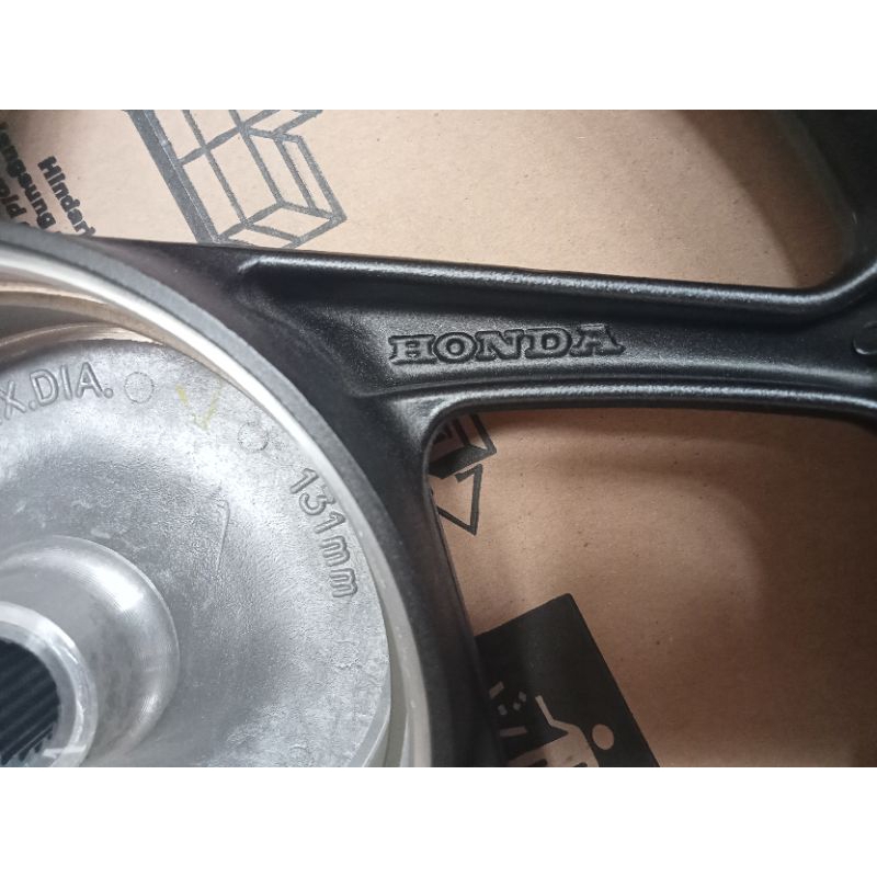 VELG VELG PELEK BLAKANG BELAKANG DEPAN BEAT BIT SCOOPY SCOPY SPACY SPASI VARIO PARIO 110 2006 2007 2