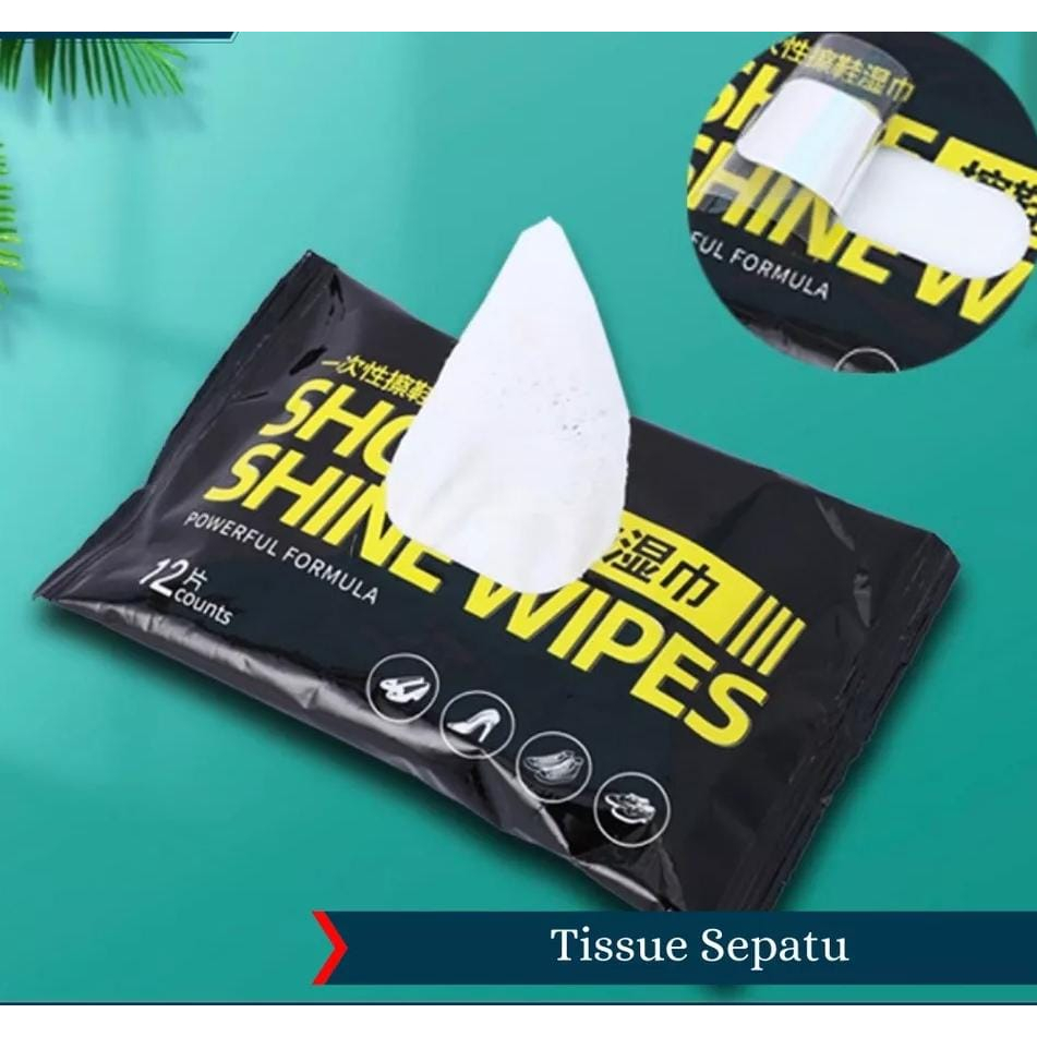 laristerus79 TISU SEPATU pembersih sepatu tissue sepatu pembersih tas shoe cleaner T020